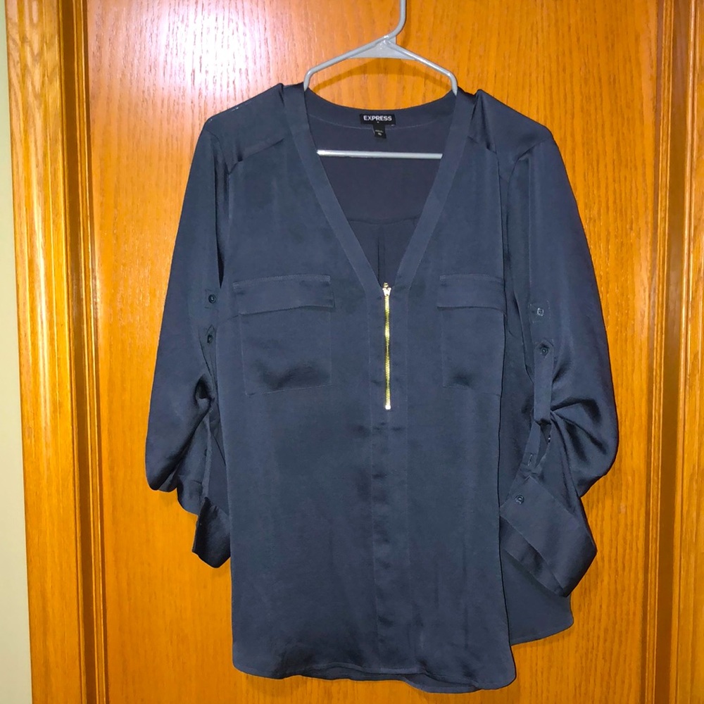 Express V Neck Blouse